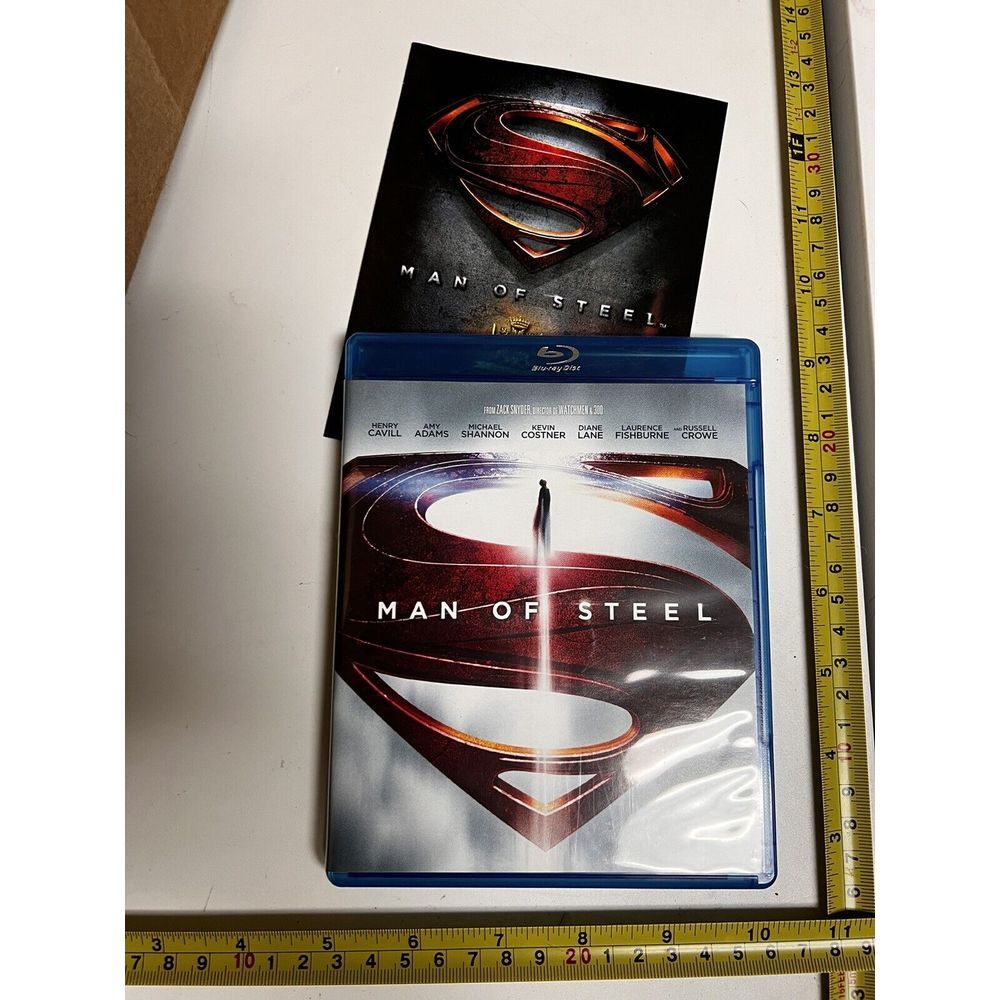 Man of Steel 2013 Blu-Ray & DVD & Bonus Disc‎ Action Movie ABS-A